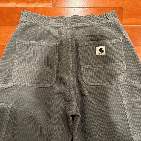 Carhartt WIP Work In Progress Corduroy Wide Leg Jen's Pants Women's 30 - Picture 5 of 8